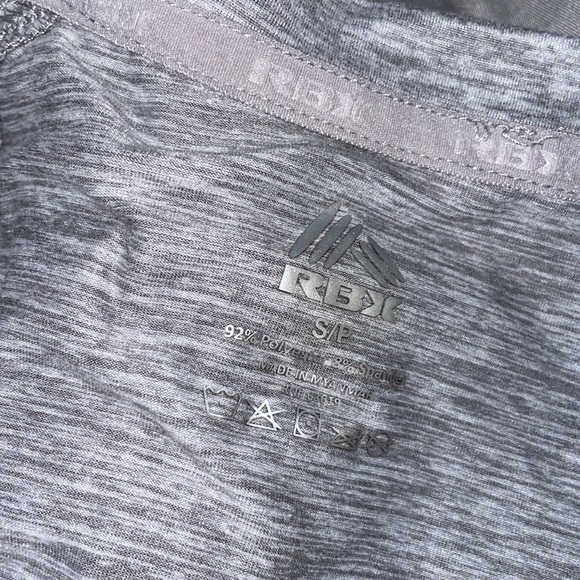 RBX athletic long sleeve grey top - Picture 2 of 2